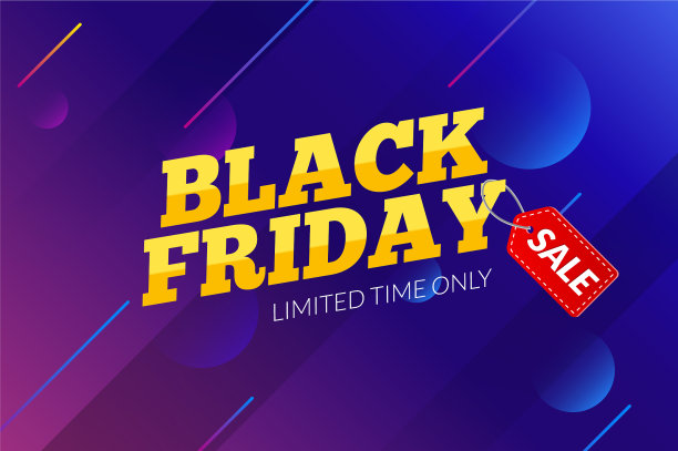 黑色星期五促销横幅背景图片下载