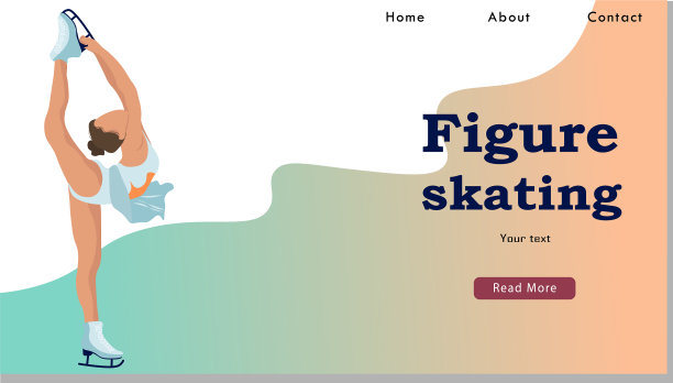 冬季运动花样滑冰活动网站图片下载
