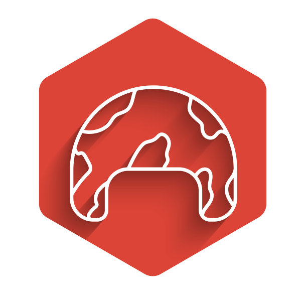 白色线军用头盔图标孤立与长图片下载