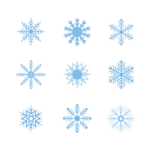 雪花合集图片下载