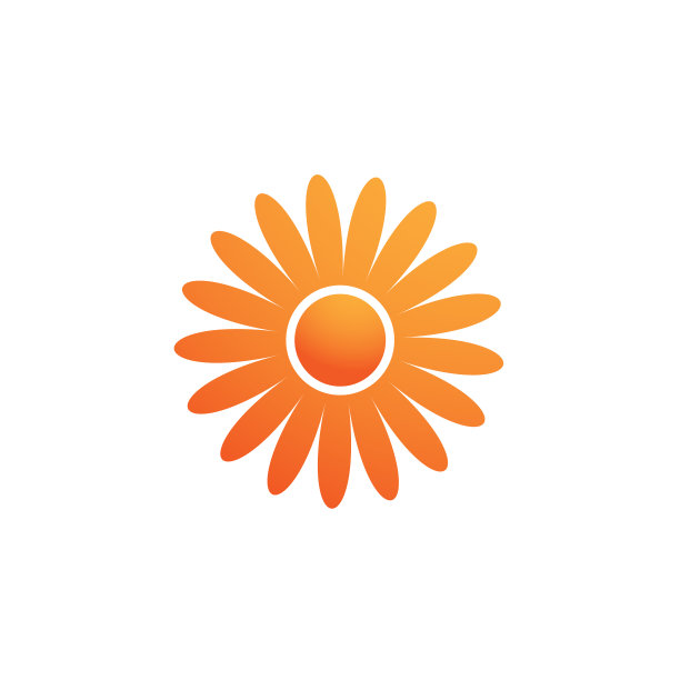 太阳标志设计模板太阳图标元素图片下载