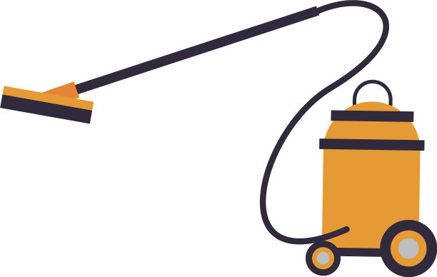 吸尘器电器孤立图标图片下载