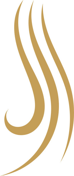 头发波浪标志图标图片下载