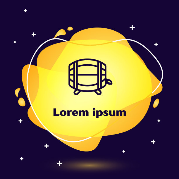 架子上的黑线木桶，带有旋塞图片下载