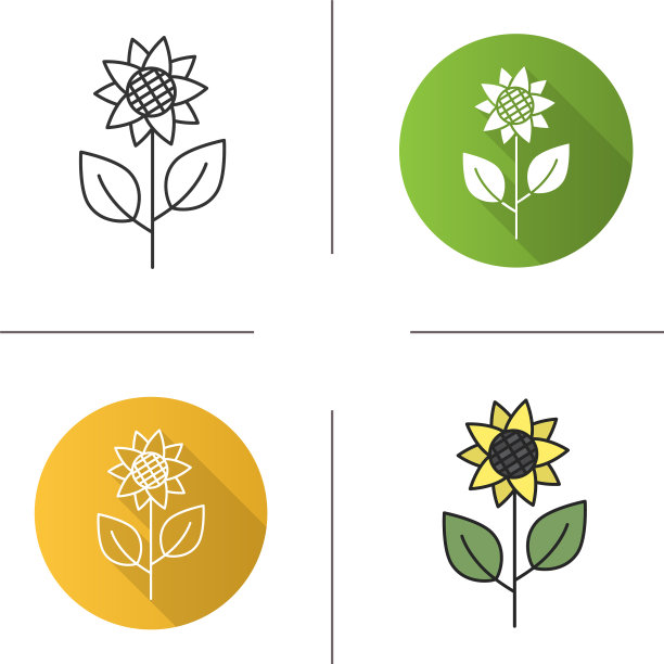 向日葵的图标图片下载