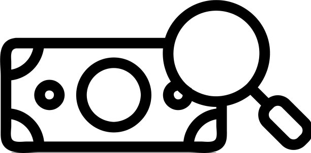 孤立的学习货币图标图片下载