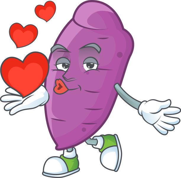 快乐的冲绳偏航卡通人物吉祥物图片下载