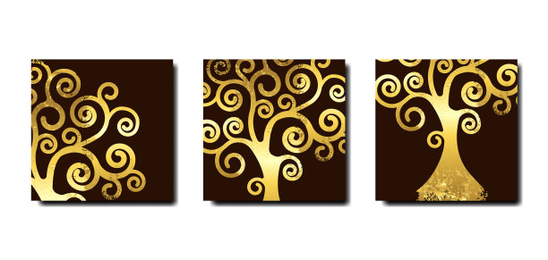 立树生金叶木自然伦理图片下载