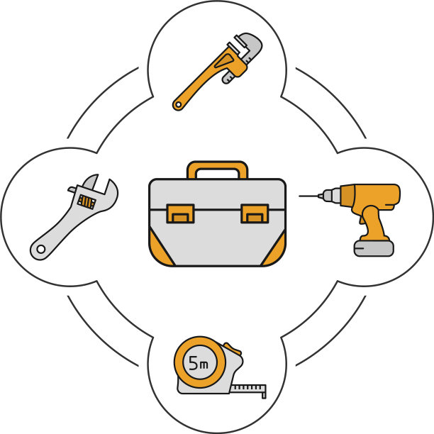 工具箱内容颜色图标设置图片下载