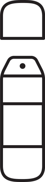 喷雾止汗线性图标图片下载