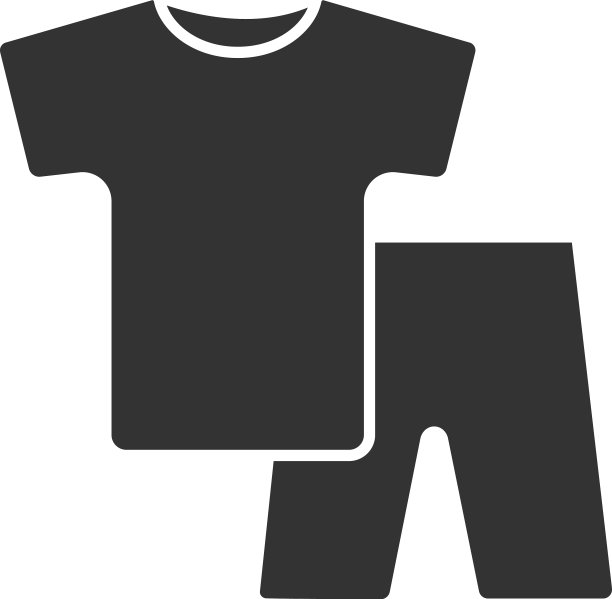 睡衣字形图标图片下载