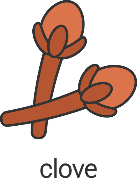 丁香彩色图标图片下载