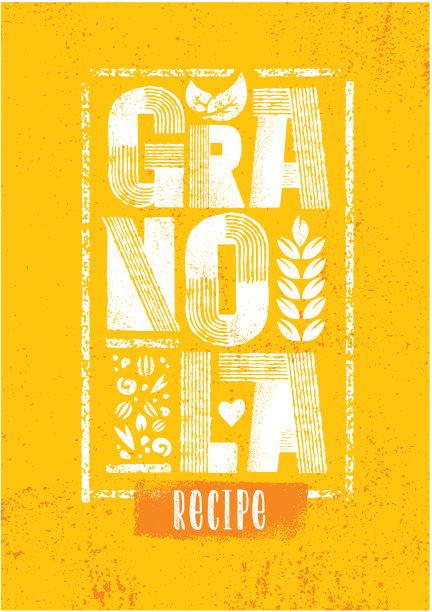 健康的素食零食格兰诺拉麦片图片下载