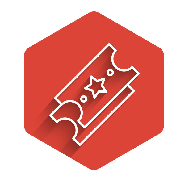 彩票图标白线与长隔离图片下载