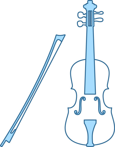 小提琴的图标图片下载