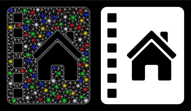 耀斑网格网络物业目录图标耀斑图片下载