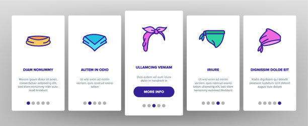 头巾帽子上的图标设置图片下载