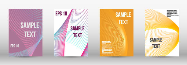 带线条的几何模板图片下载