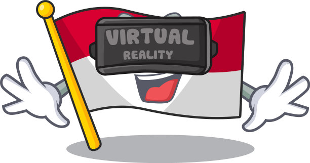 酷旗摩纳哥滚动角色使用虚拟图片下载