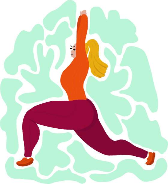 髋部屈肌拉伸图片下载