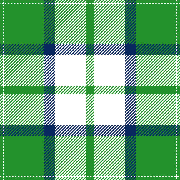 绿色和蓝色格子格子苏格兰图案图片下载