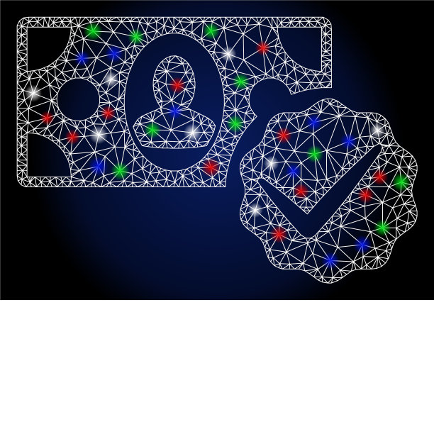 发光网格2d完全支付了光点图片下载