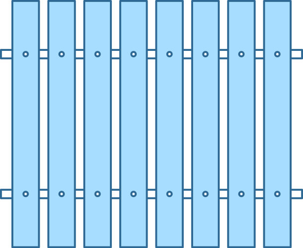 在UI颜色的建筑栅栏图标图片下载