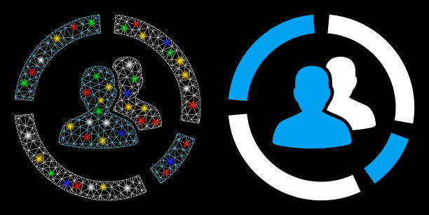 耀斑网网人口分布图图标用图片下载