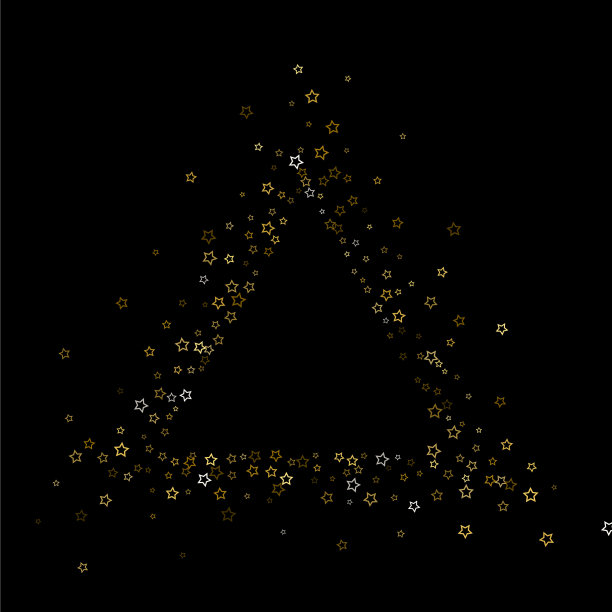 金光闪闪的五彩纸屑图片下载