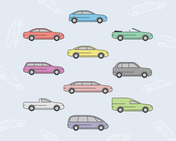 汽车图标集03图片下载