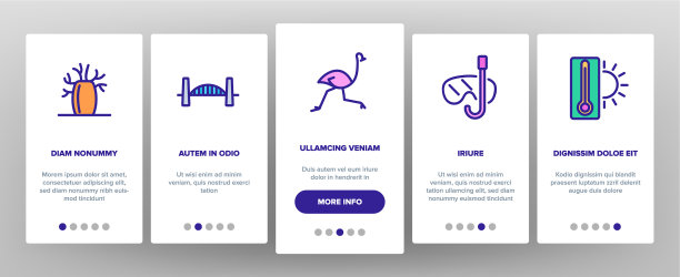 澳大利亚上船图标集图片下载