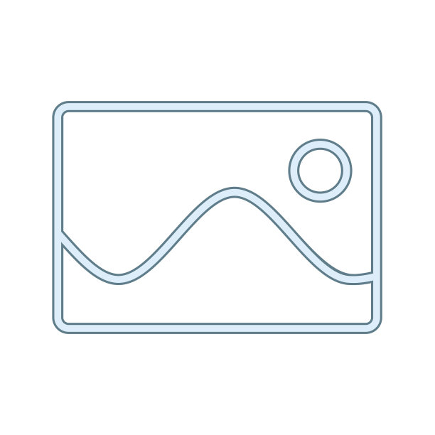 美丽的画廊线条图标图片下载