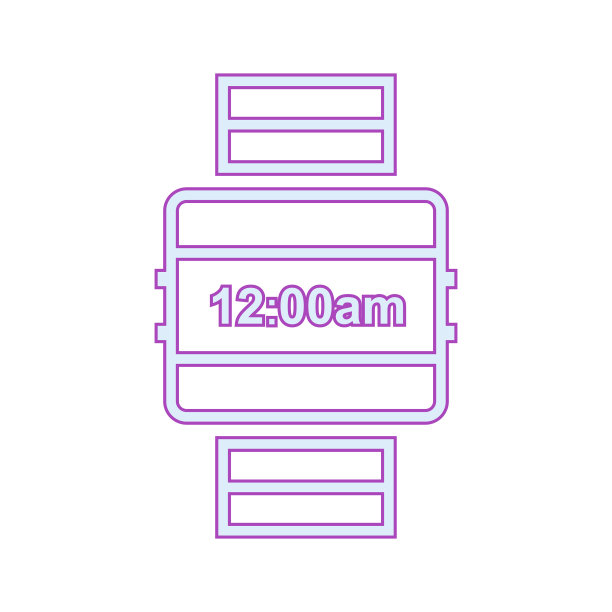 美丽的腕表图标图片下载