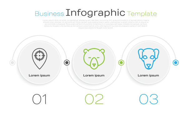 设狩猎处熊头和猎狗图片下载