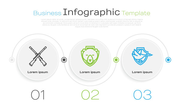 把两条交叉的猎枪放在盾牌上图片下载
