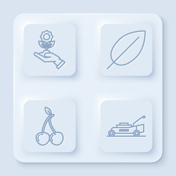 套线手捧花、叶、樱桃图片下载