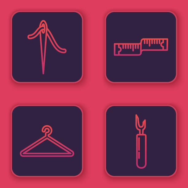 用线架固定缝纫线针图片下载