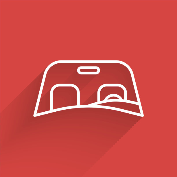 白色线汽车挡风玻璃图标隔离与长图片下载