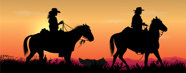 两个牛仔图片下载