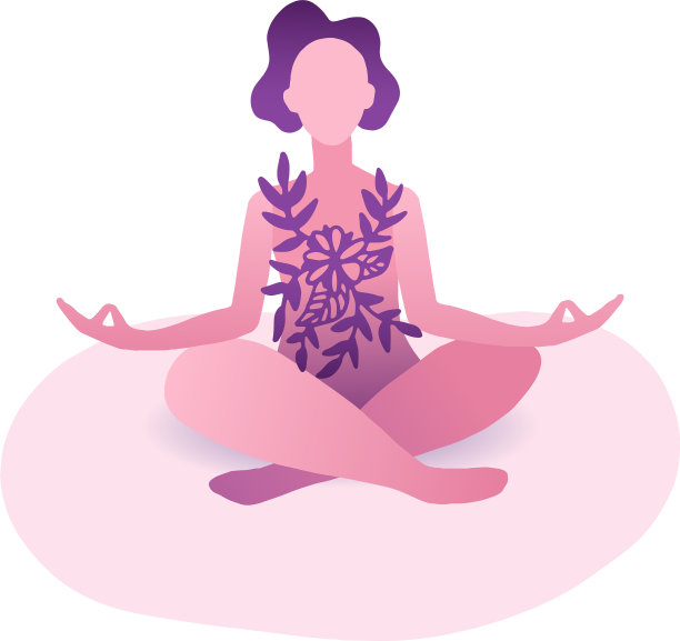 年轻漂亮的女人在做瑜伽练习图片下载