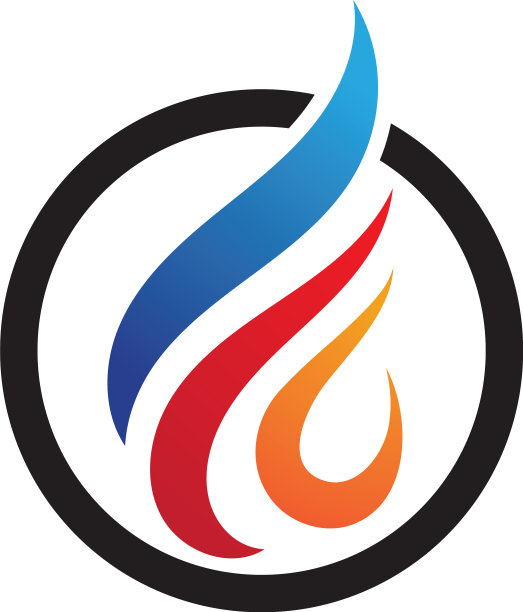 火火焰标志模板图标油气和能源图片下载