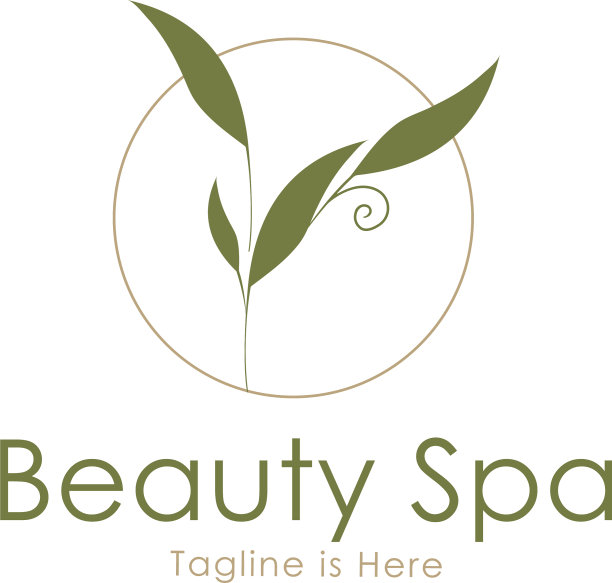 化妆品及美容标志图片下载