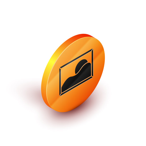 等距图片景观图标孤立在白色图片下载