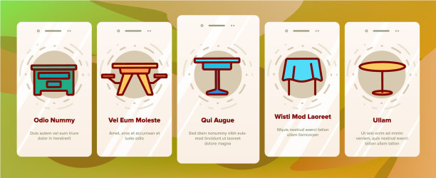 桌子桌子上的图标设置图片下载