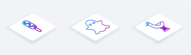 设定玉米狗鬼和骑马小孩的等距线图片下载