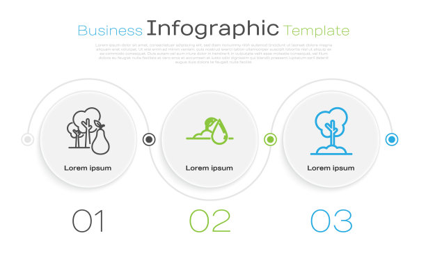 树梢上设置有梨子浇灌苗和树梢图片下载