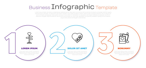 在心中放置心形糖果作为路标图片下载