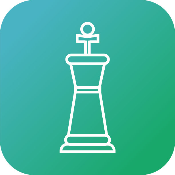 美丽的奖杯线图标图片下载