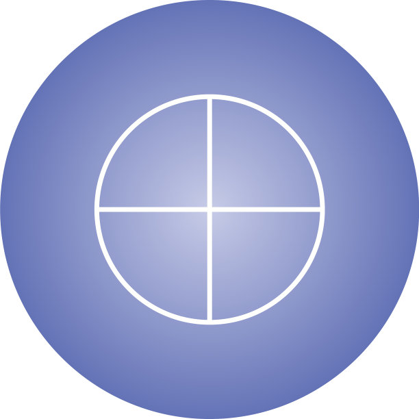 漂亮的圆线图标图片下载