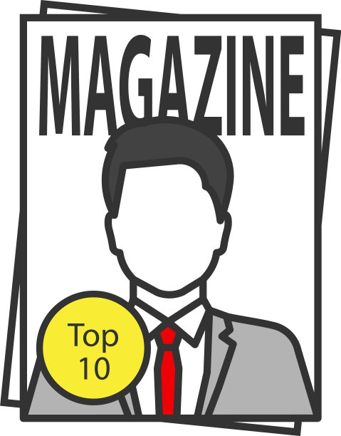 杂志彩色图标图片下载